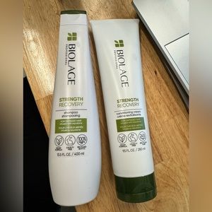 New - Biolage Strength Recovery Shampoo & Conditioner
